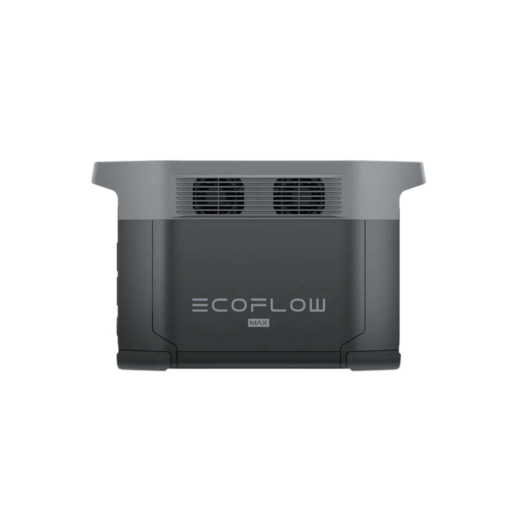 EcoFlow Delta 2 Max With Extra Battery 4096Wh 2400W LiFePO4 Solar Generator + 200W Rigid Monocrystalline Solar Panels Kit