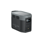 EcoFlow Delta 2 Max With 2 Extra Batteries 6144Wh 2400W LiFePO4 Solar Generator + 200W Rigid Monocrystalline Solar Panels Kit
