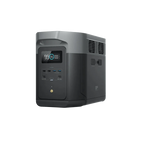 EcoFlow Delta 2 Max 2048Wh 2400W LiFePO4 Solar Generator + 100W Portable Monocrystalline Solar Panels Kit