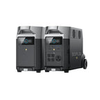 EcoFlow DELTA Pro With Extra Battery 7200Wh 3600W Solar Generator + 200W Rigid Monocrystalline Solar Panels Kit