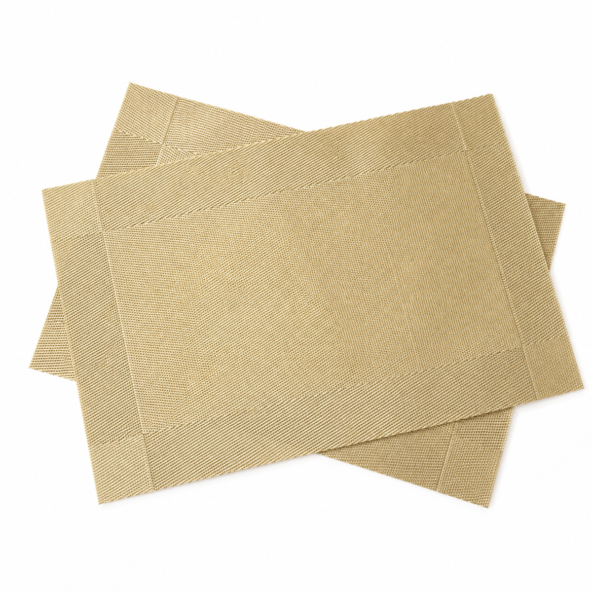 6PK Plastic Woven Placemats 45x30cm Dining Table Mats Choose Your Colour