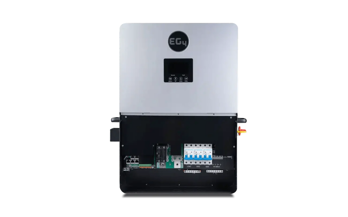 EG4 48V 314Ah WallMount Indoor LifePO4 Battery + 6000XP 6000W 48V Split Phase Off-Grid Inverter