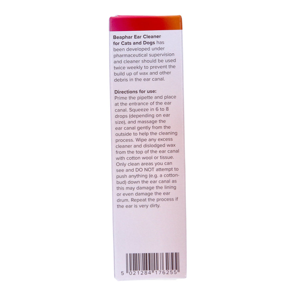Beaphar Alcohol-Free Ear Cleaner for Cats & Dogs