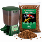Aquacadabra Pond Food 2kg & P7000 Auto Feeder