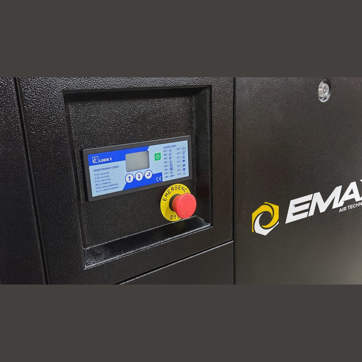 EMAX 10 HP 120-Gallon Rotary Screw Air Compressor ERIK010003-208