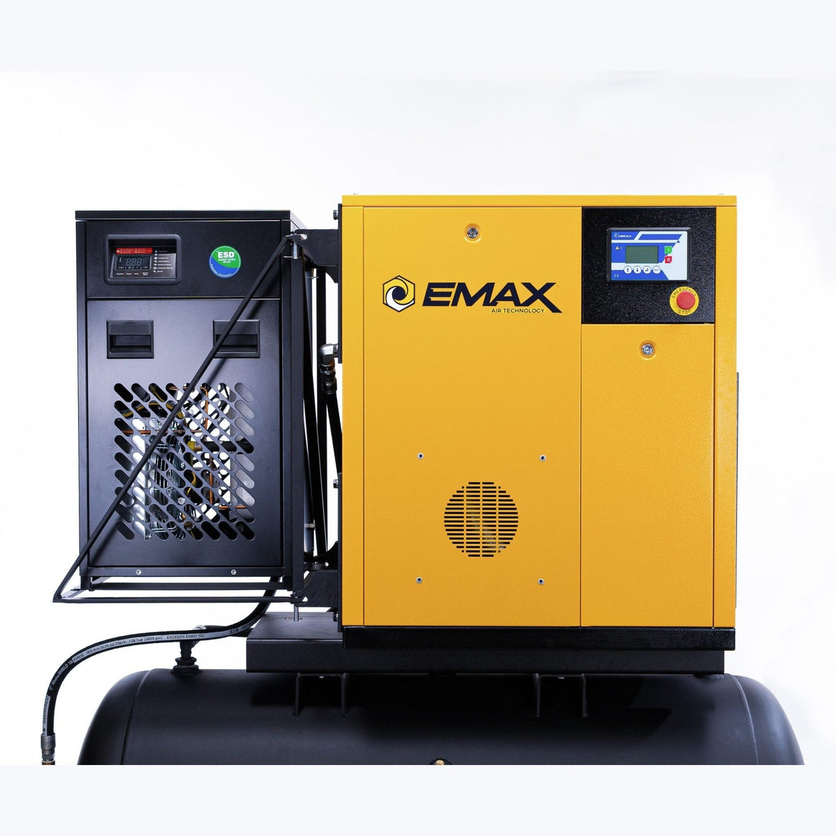 EMAX 10 HP 120-Gallon Rotary Screw Air Compressor ERVK100001
