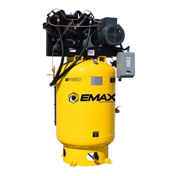 EMAX 7.5 HP 120-Gallon Two-Stage Air Compressor ESP07V120V3PK-208
