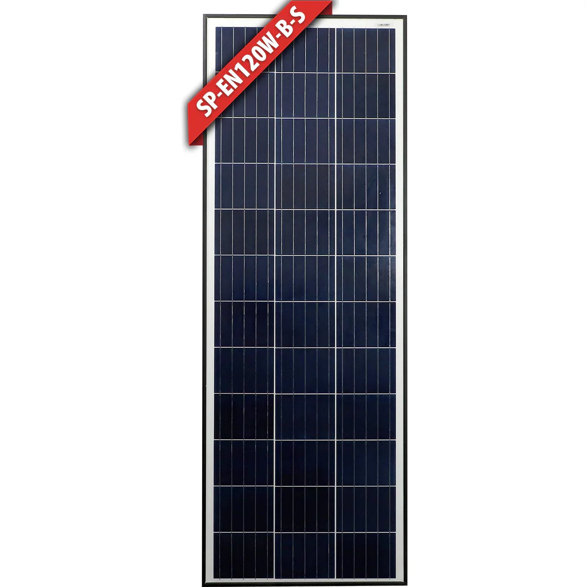 Enerdrive 120W Black Frame Polycrystalline Fixed Solar Panel