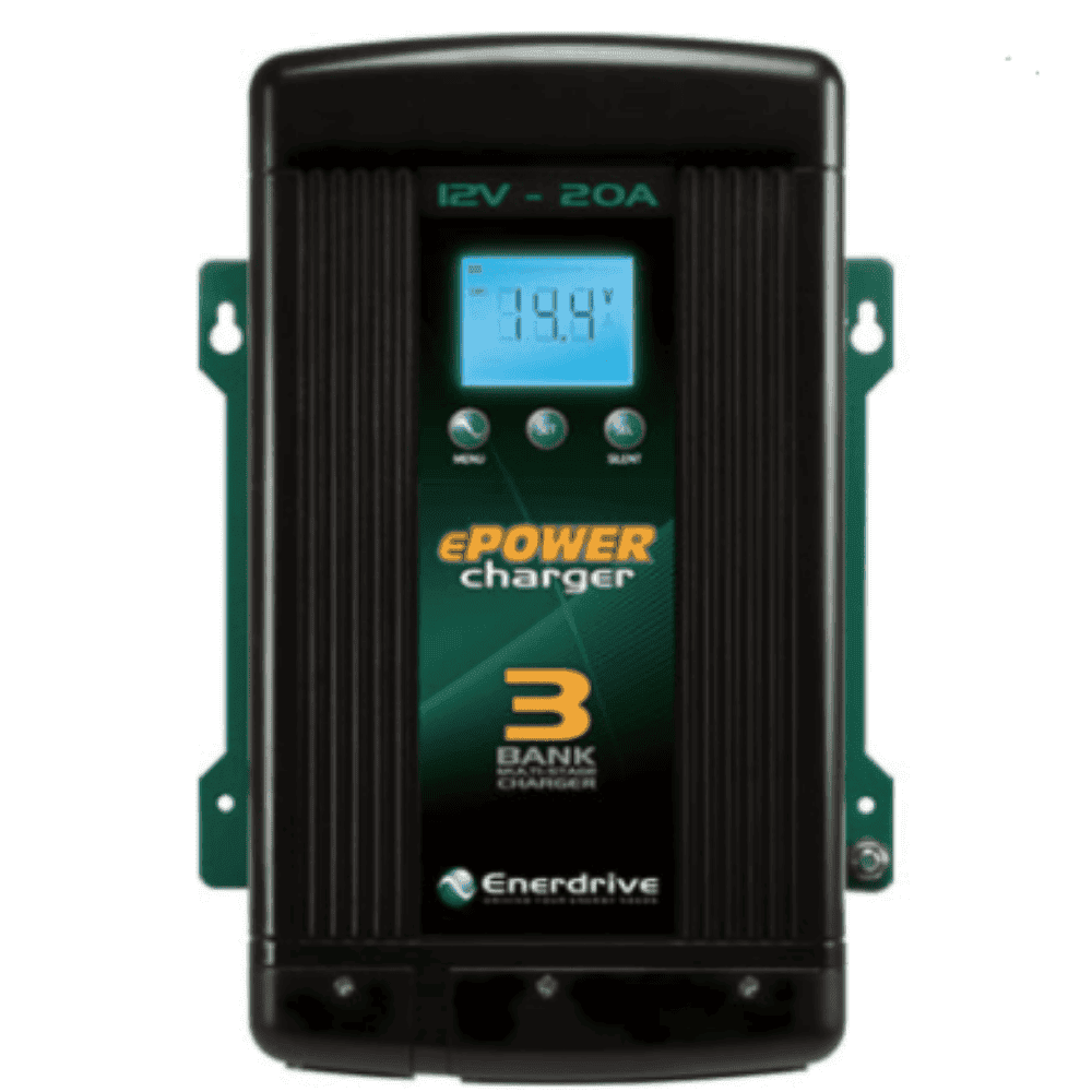 Enerdrive 12V 20A Multi-Bank ePower Battery Charger