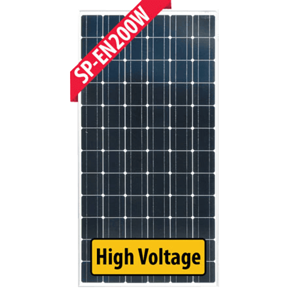 Enerdrive 24V 200W Silver Frame Monocrystalline Fixed Solar Panel