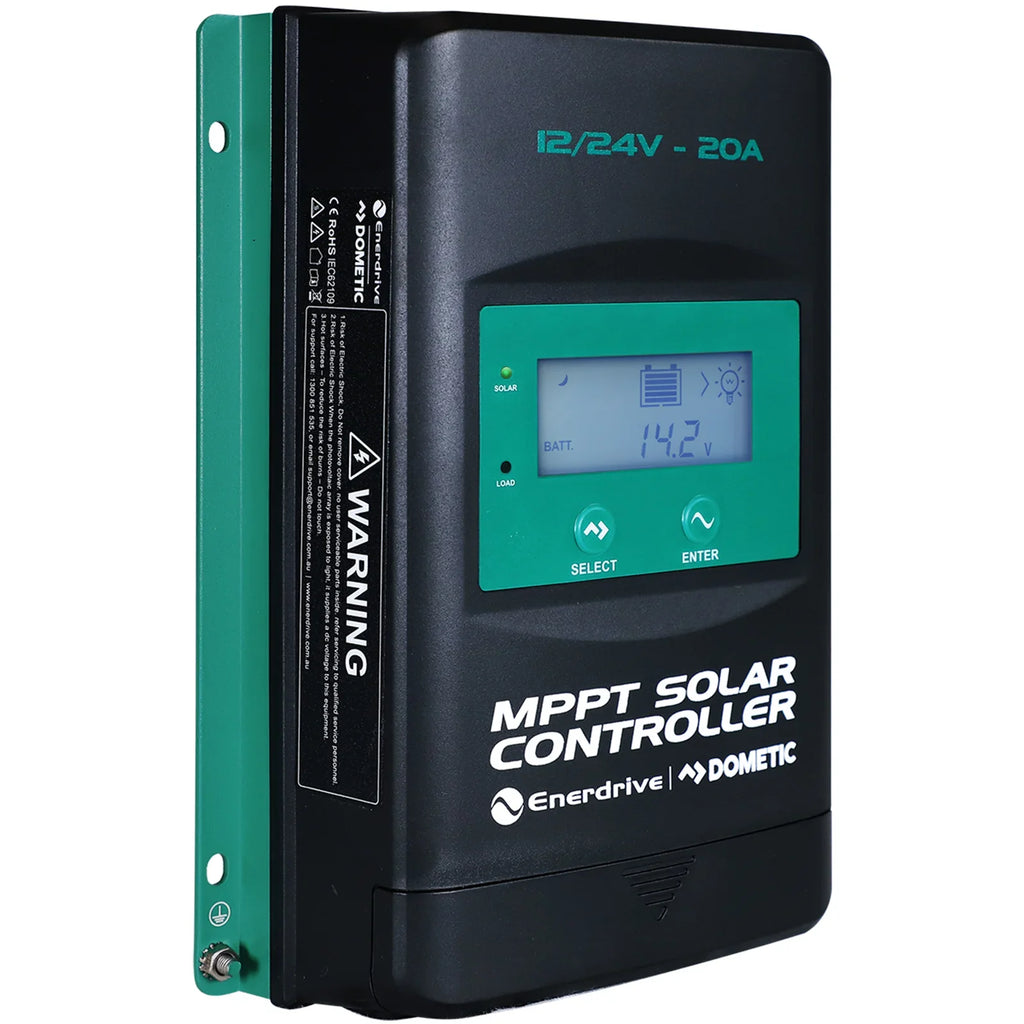 Enerdrive 12/24V 20A MPPT Solar Charge Controller w/ Display