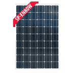 Enerdrive 80W Silver Frame Monocrystalline Fixed Solar Panel
