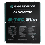Enerdrive 12V 200Ah ePower B-TEC Slimline Lithium Battery