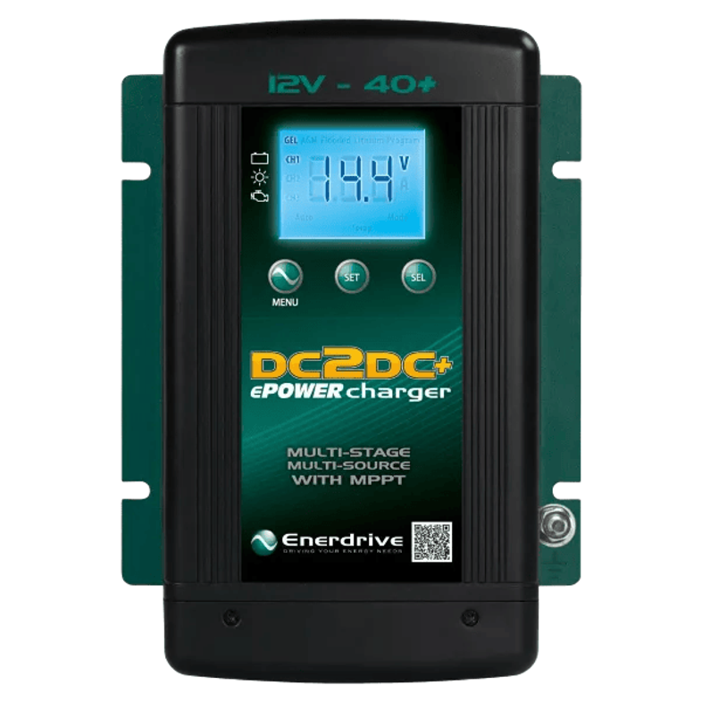 Enerdrive Adventurer System Right w/ 40AC DC40 2000X Simarine SCQ50