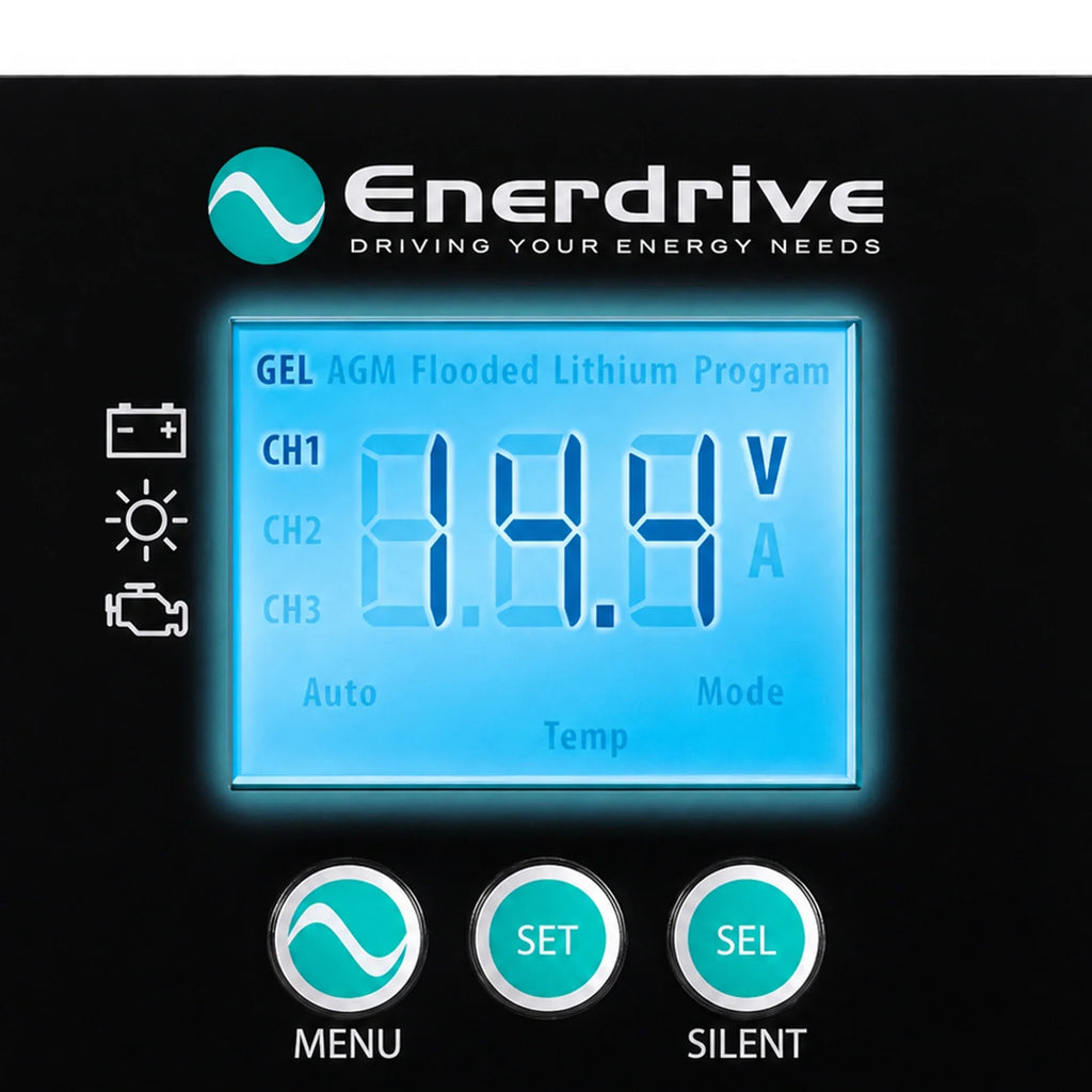Enerdrive DC-DC Charger Remote w/ 7.5m Cable
