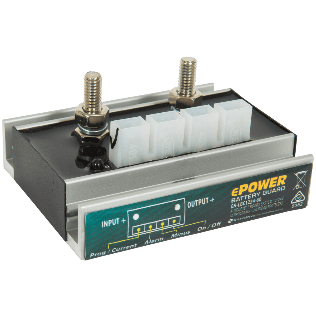 Enerdrive 12V/24V 60A IP66 Battery Guard - Low Battery Cutout