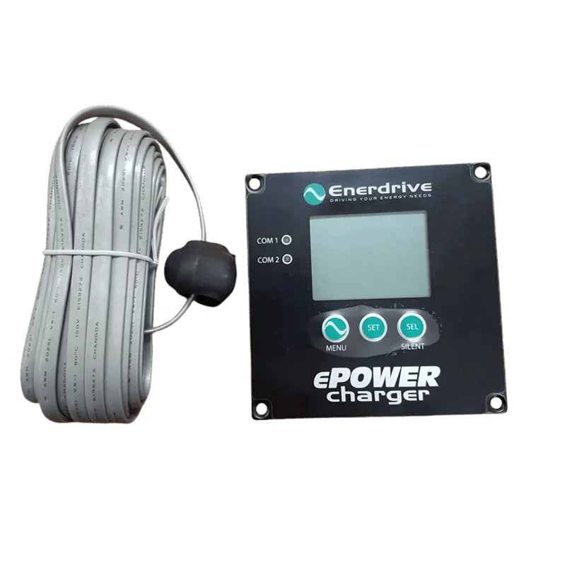 Enerdrive Charger Remote for AC20/40/60 w/ 7.5m Cable