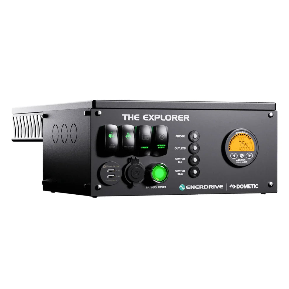 Enerdrive Left-Hand 40DC + Simarine SCQ50 Explorer Canopy Power System