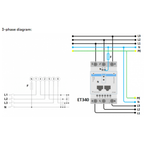 Victron Energy Meter ET340 - 3 phase - max 65A/phase