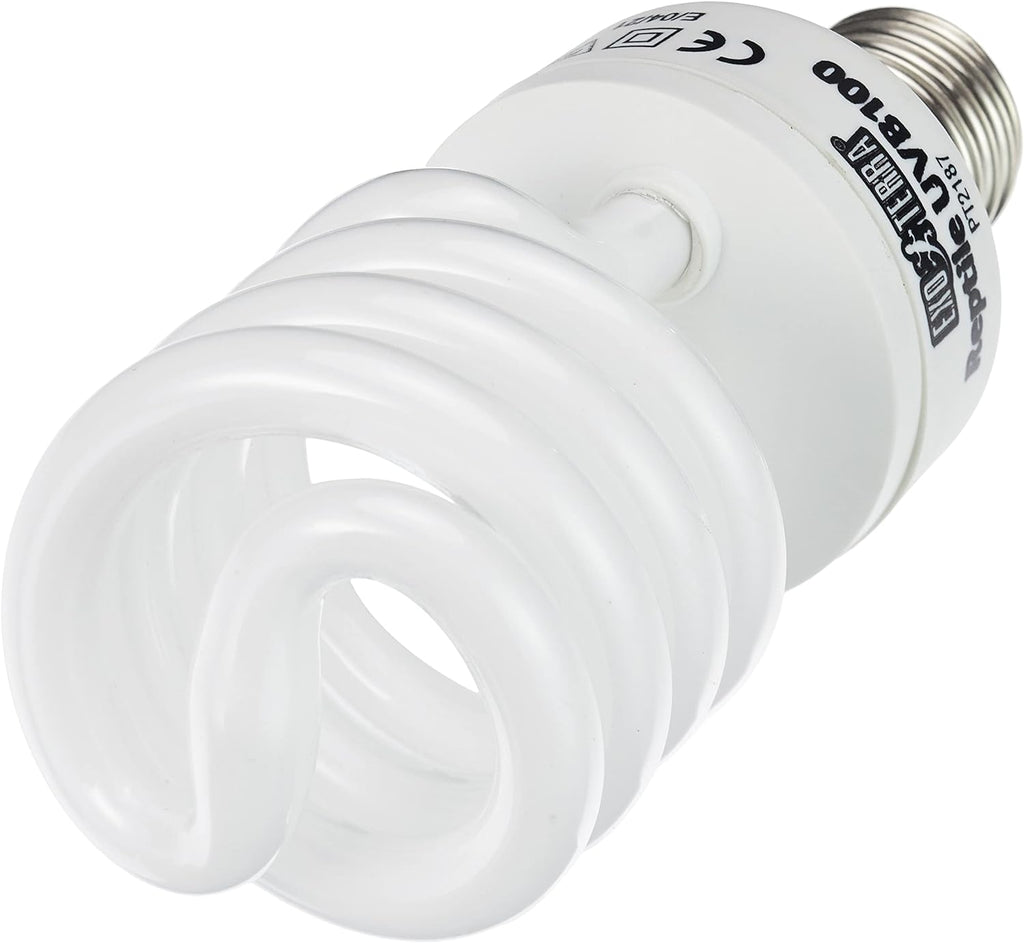 Exo Terra Reptile White UVB 100 Terrarium Bulb