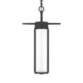 Eurofase Florin 15" Outdoor Hanging Light, Sand Black, Integrated LED