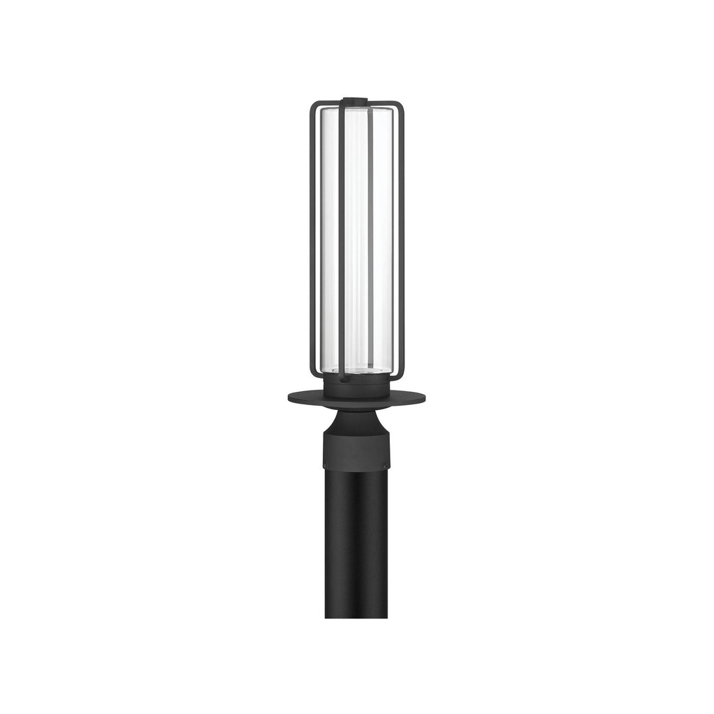 Eurofase Florin 16.25 in. Outdoor Post Light, Sand Black, Integrated LED