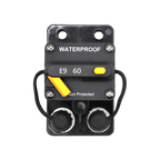 Exotronic 60A Surface Mount Waterproof DC Circuit Breaker - Side by Side