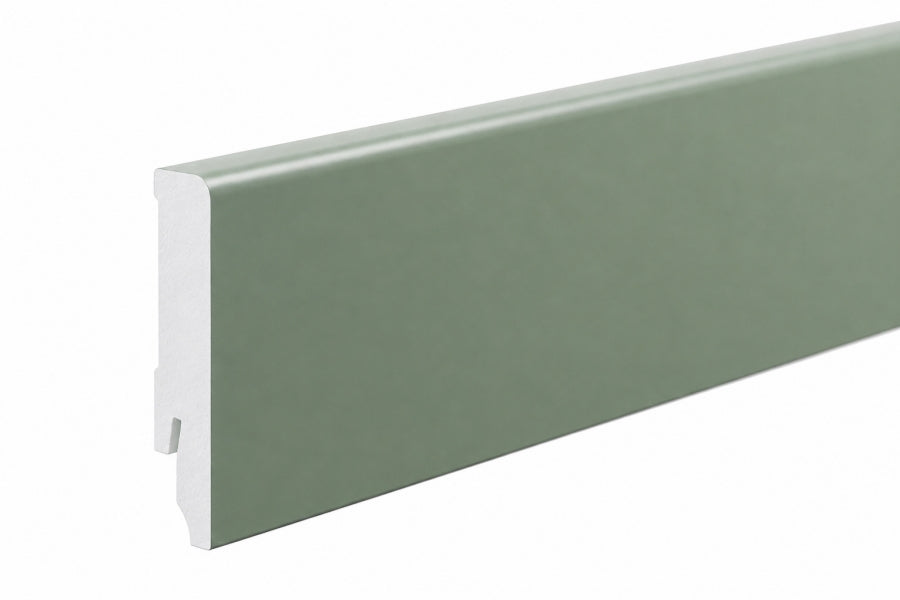 sage 2.2m skirting reduces joins along walls