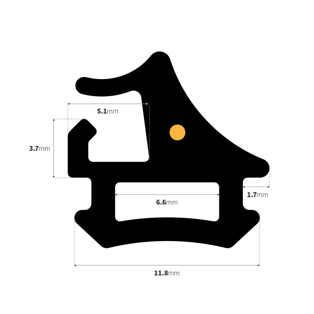 AluK-Compatible Bifold Door Gasket