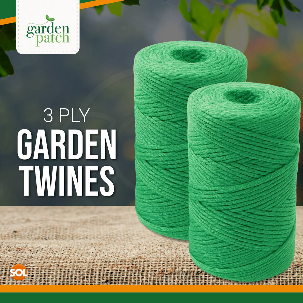 Green Garden String Twine | Heavy Duty Plant Support | 200M