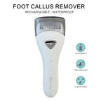 Electric Rechargeable Foot File Callus Hard Dead Skin Remover Pedicure Tool Feet Scrub