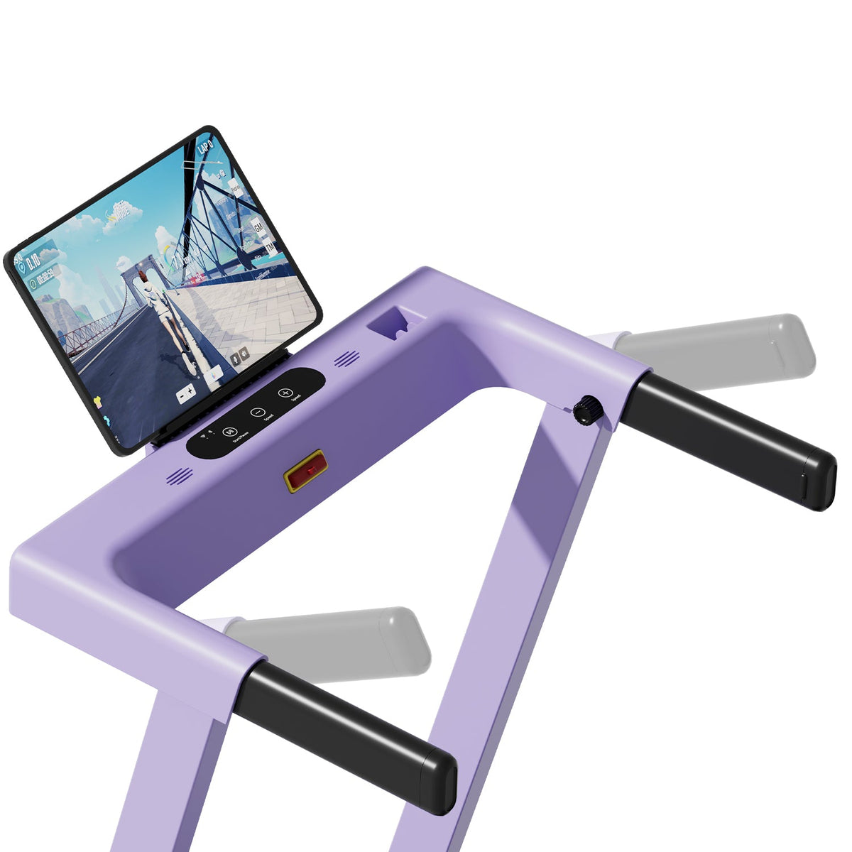 DeerRun All-New 2026 A1 Pro Move+  6% Incline Foldable Treadmill——Upgraded Chip & NFC Support | 350 lbs, 10 mph Dreamy Violet