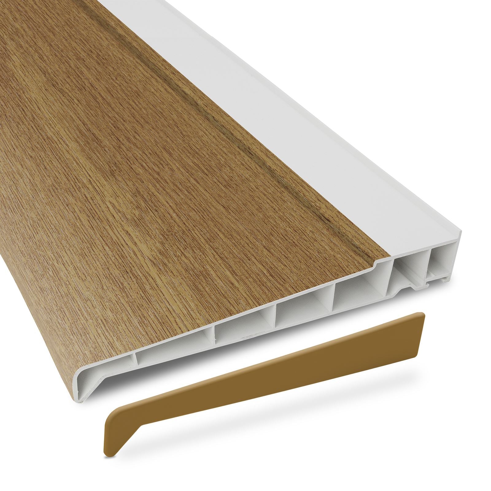 Example of 225mm Profile 22 Window Sill (with End Caps)