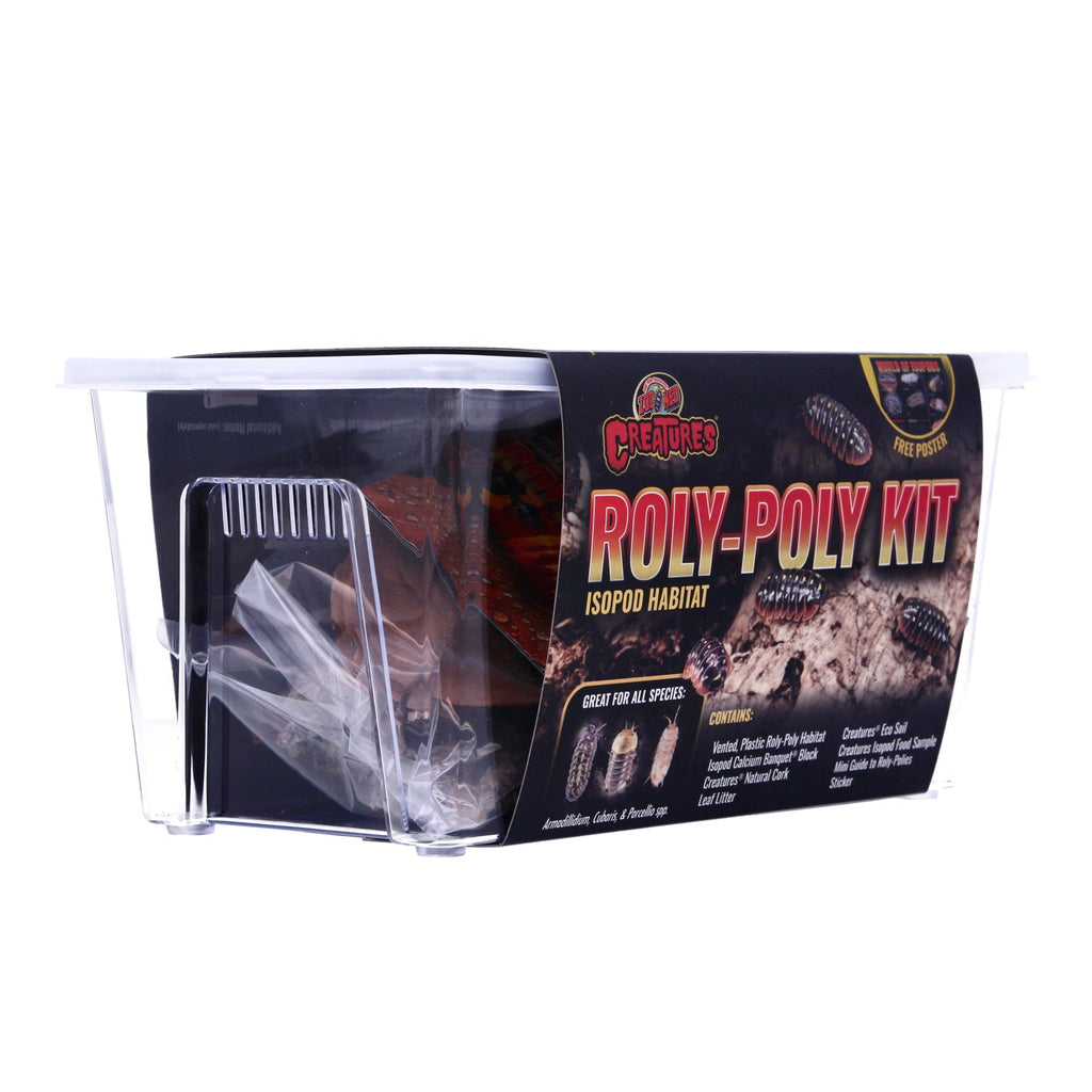 Zoo Med Creatures Roly Poly Isopod Habitat Kit with Substrate