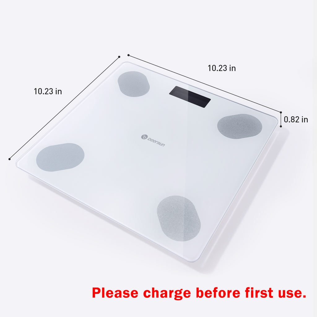 DeerRun® Smart Scale for Body Weight, FSA HSA Eligible