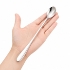 12PK Long Handle Stainless Steel Spoons 20cm Coffee Tea Dessert Latte Spoons