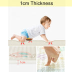 Premium Foldable Baby Kids Play Mat Crawling Pad Waterproof Foam Rug Cushion