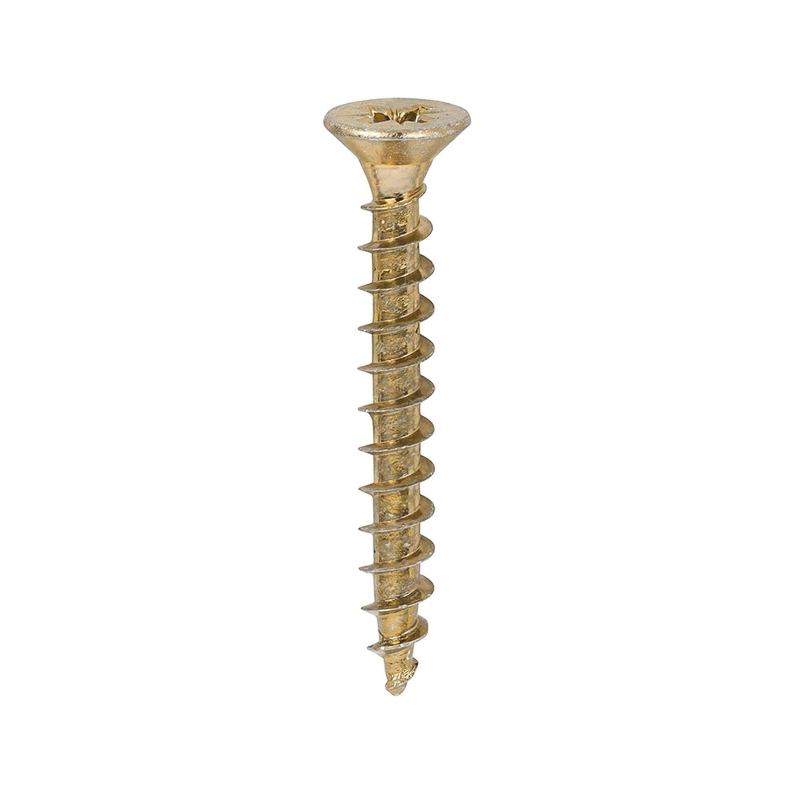 Solo Countersunk Multipurpose Wood Screws