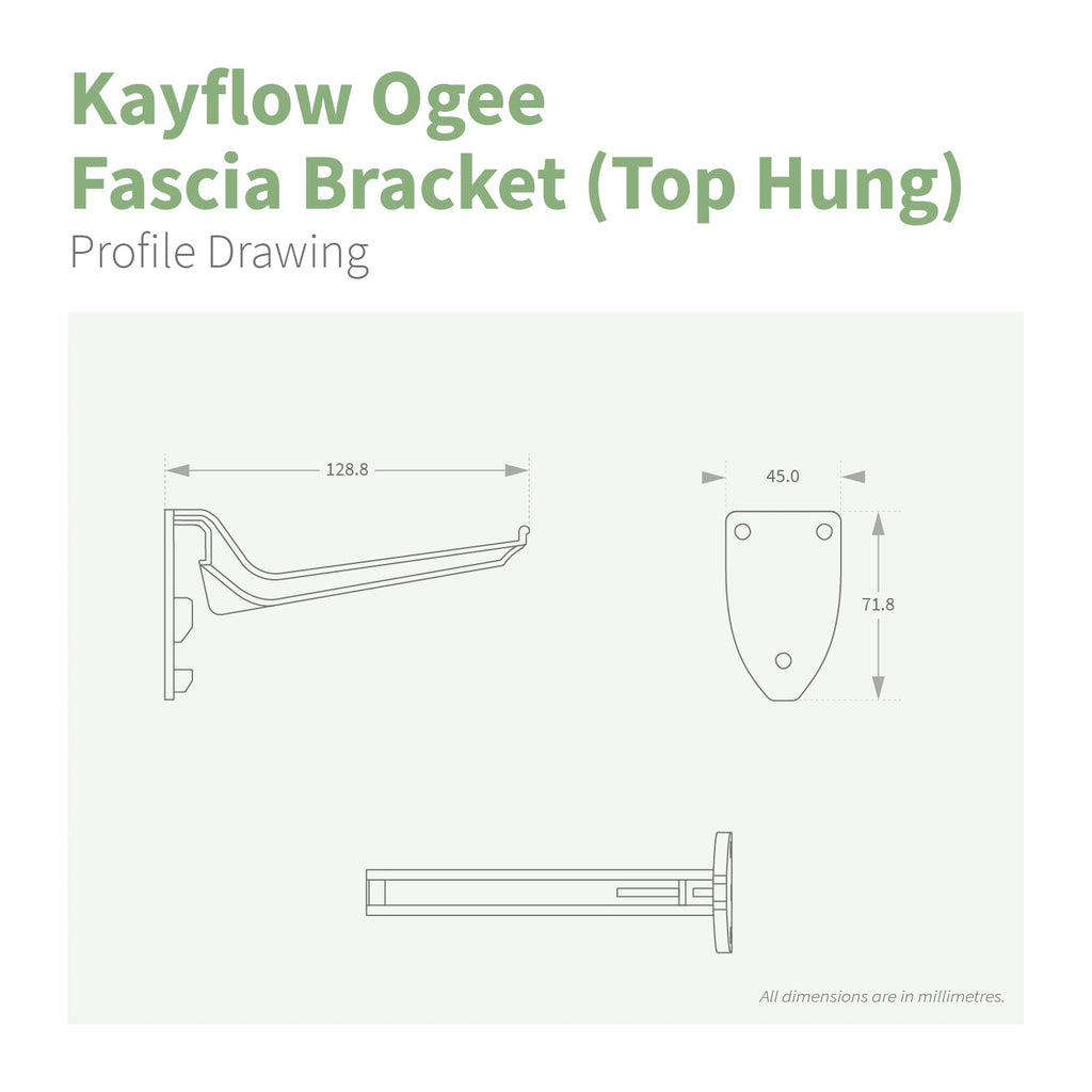 Kayflow Ogee 120mm Gutter Parts