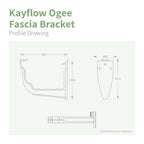 Kayflow Ogee 120mm Gutter Parts