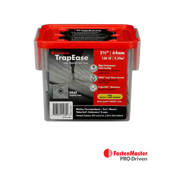 FastenMaster Trapease Color Match Deck Screws