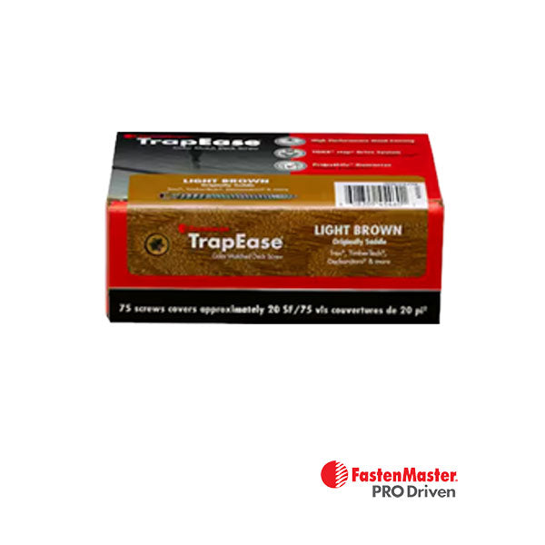 FastenMaster Trapease Color Match Deck Screws