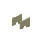 85mm Profile 22 Stub Window Sill (with End Caps)