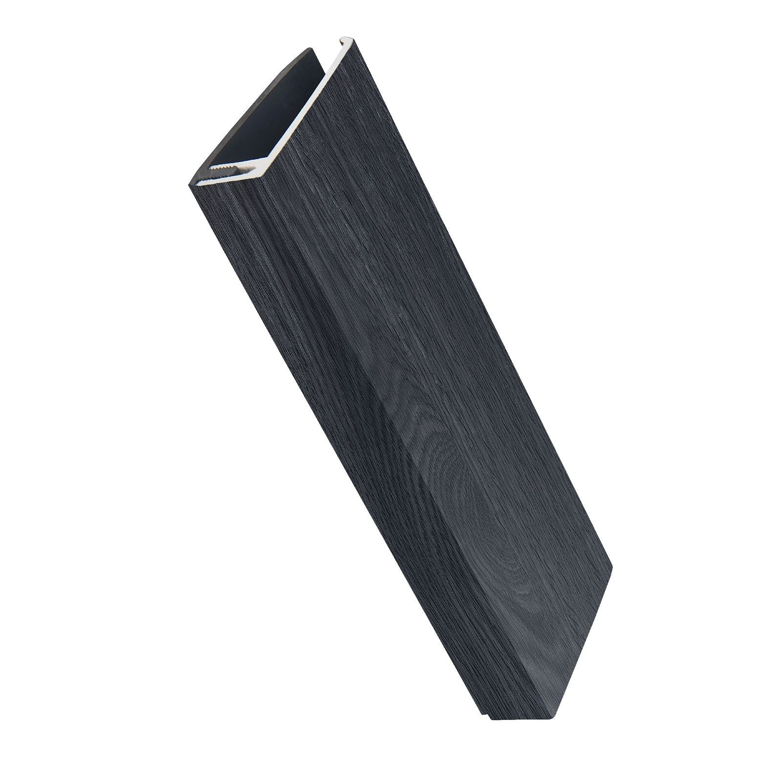 Example of NatureClad Cladding 2-Part Universal Channel Trim
