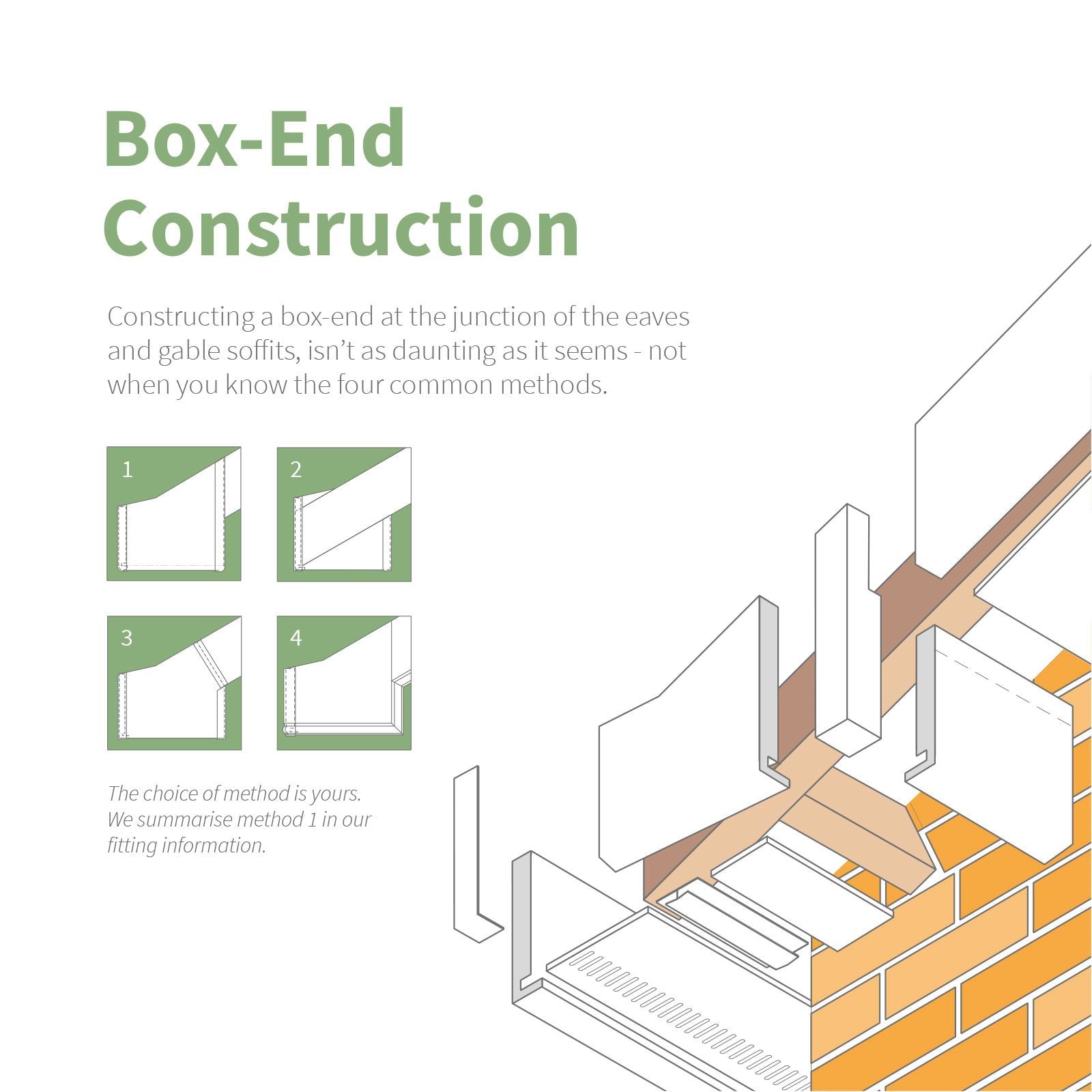 Concord Fascia 90° External Corner