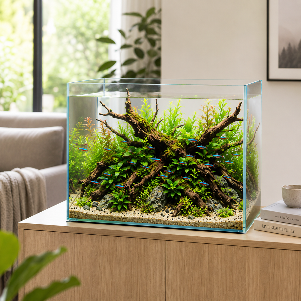 Aqua One OptiScape Clear Glass Aquarium Tank