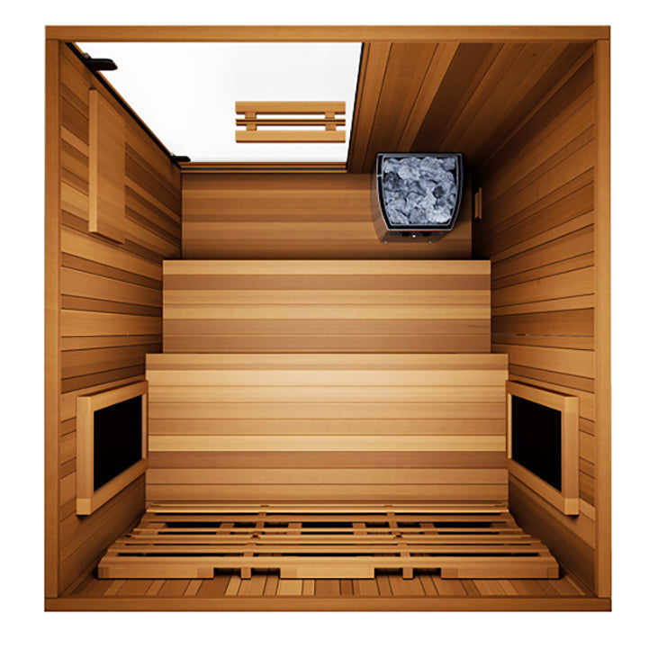 Finmark FD-4 Trinity Infrared &  Steam Sauna Combo