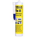 Fixtech Black Fix8 Structural Silicone 300ml Cartridge