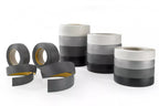 5m Length – Self-Adhesive PVC Cover Strip Flat Bar Black White Anthracite Plastic Roll