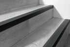 Non Slip PVC Rubber Stair Nosing 52 MM x 40 MM x 1.18 M Length RGPT